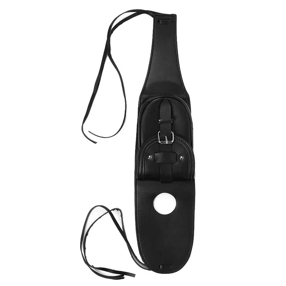 

Motorcycle PU Leather Fuel Tank Cover Panel Pad Bib Bag Pouch