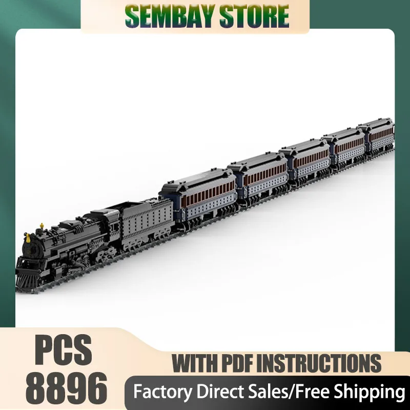 

Railway Train Model Moc Building Bricks Polar Express (Complete Set) Model Technology Blocks Christmas DIY Toy Construction Gift