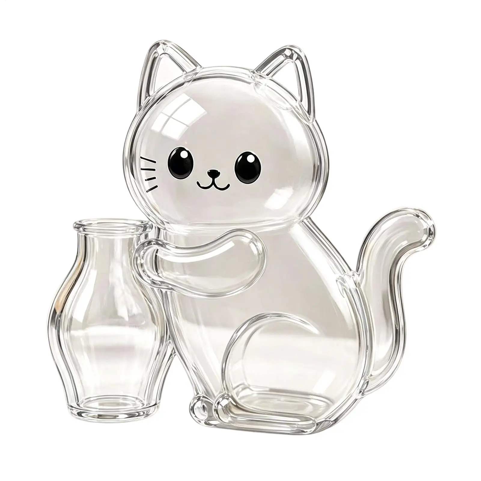 Cat Whisker Holder Fridge Magnet Cute Kitten Whisker Container Kitten Hair Container Magnets For Homeowners Animal Lovers Pet