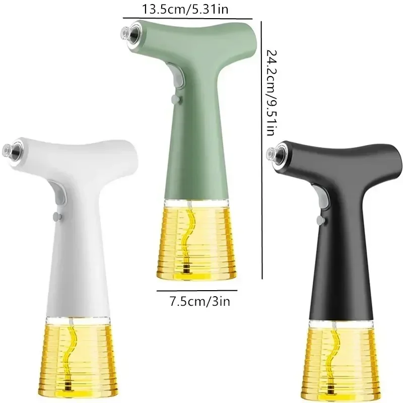 Electric Olive Oil Spray Bottle Dispenser USB Charging Creative Soy Sauce Jar Vinegar Storage Bottle For BBQ Kitchen Oil Sprayer view 6
