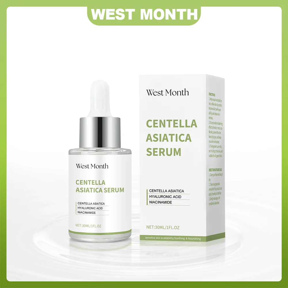 Esencia Facial de Centella Asiática, Tono de Piel Uniforme, Hidratación, Nutrición, Mejora la Elasticidad de la Piel, Sérum Facial Reafirmante con Niacinamida