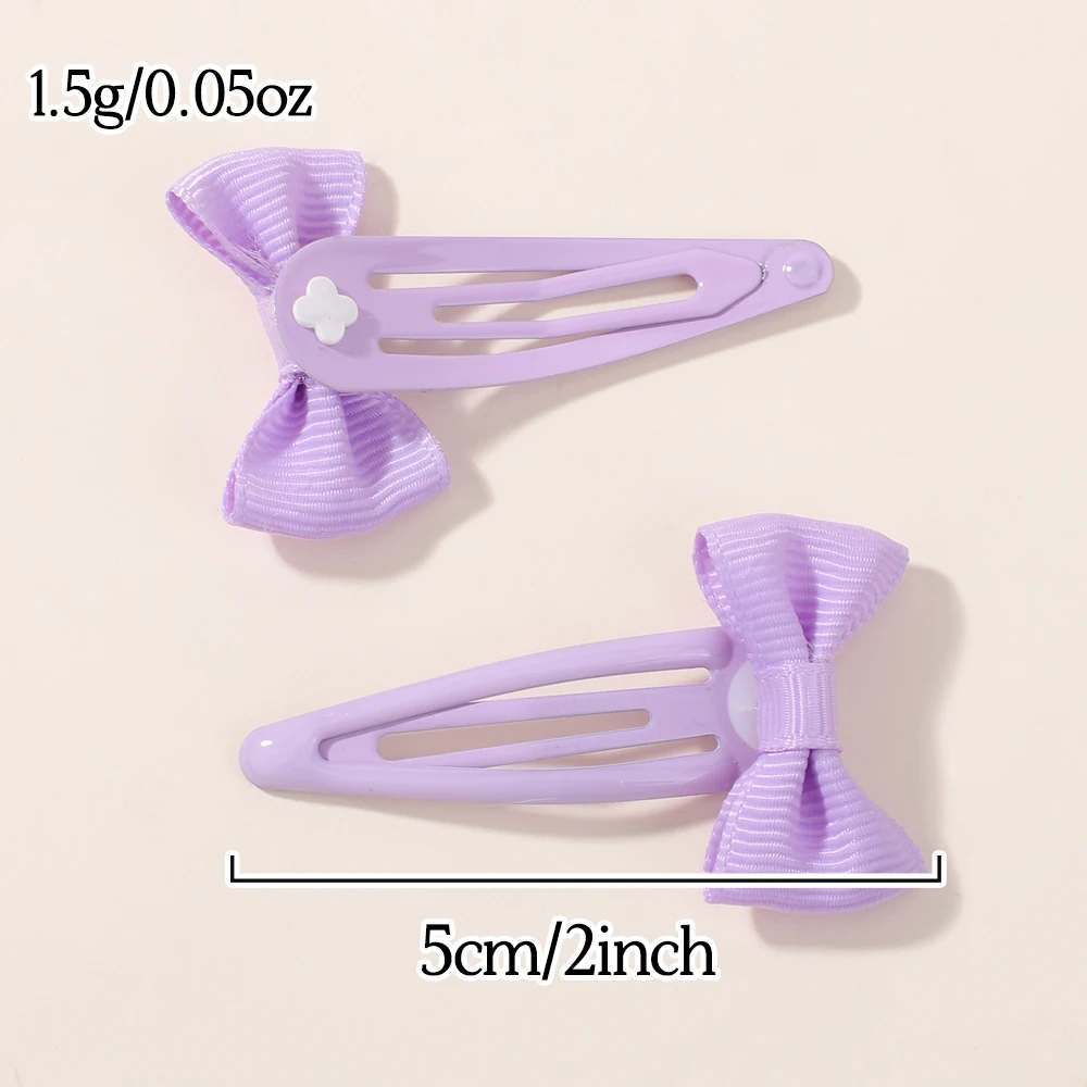 20Pcs Candy Color BB Clip Hair Clip Set Mini Bows Kids Baby Girl Fashion Bangs Clips Hair Pins Cute Hair Accessories