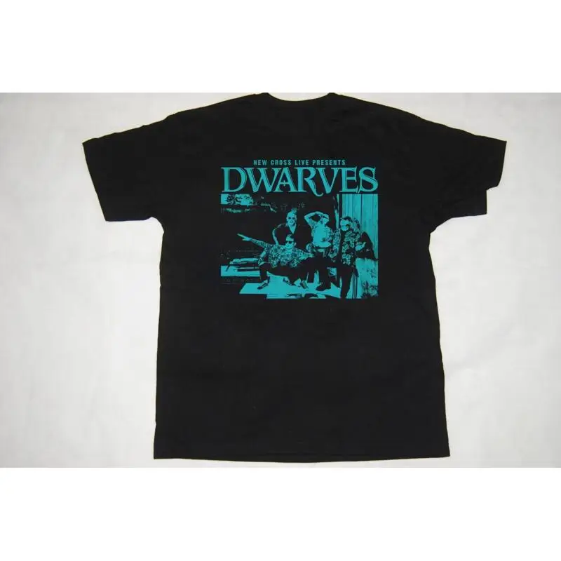 

Черная футболка Dwarves Band из хлопка S 234XL для Bt736