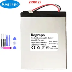 New 3.8V 5500mAh JJY 2998125 DGO1003 Tablet PC Battery
