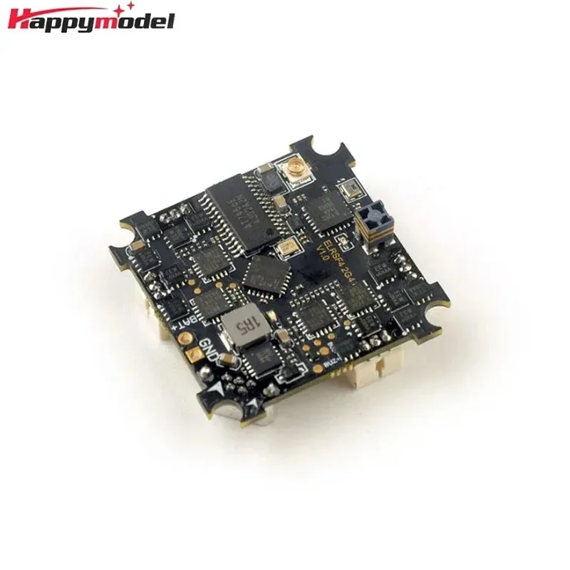 Happymodel Elrs F4 2g4 Aio 5in1 Flight Controller SPI 2.4GHz ExpressLRS Receiver 5.8G VTX For Tiny whoop Freestyle Drone Parts