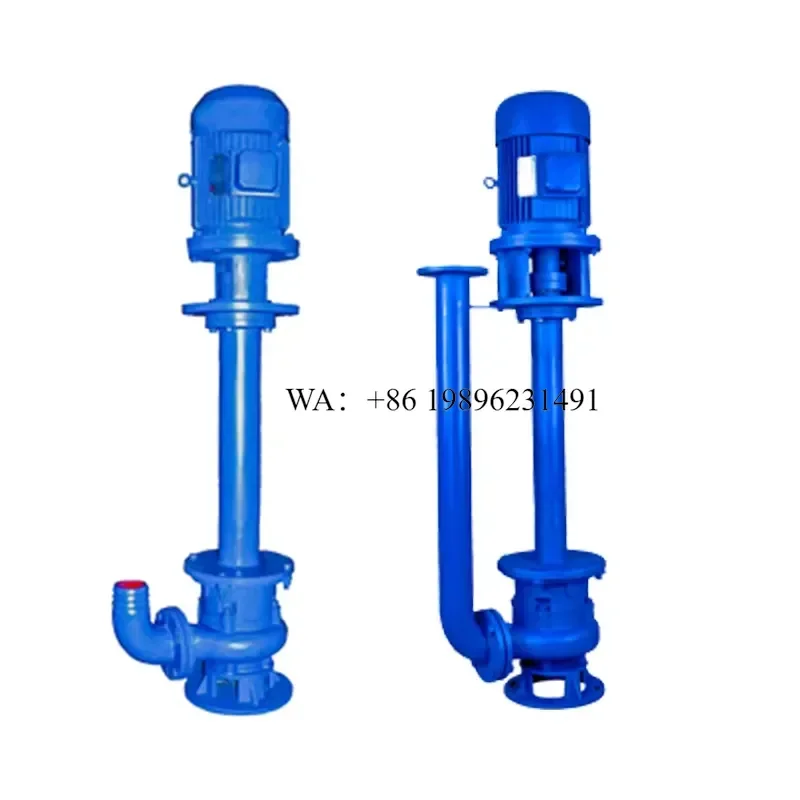 Wmwmnu Large Flow Non Clogging Vertical Centrifugal Sedimentation Pump for Mining Engineering Iron Cast Iron Material Motor