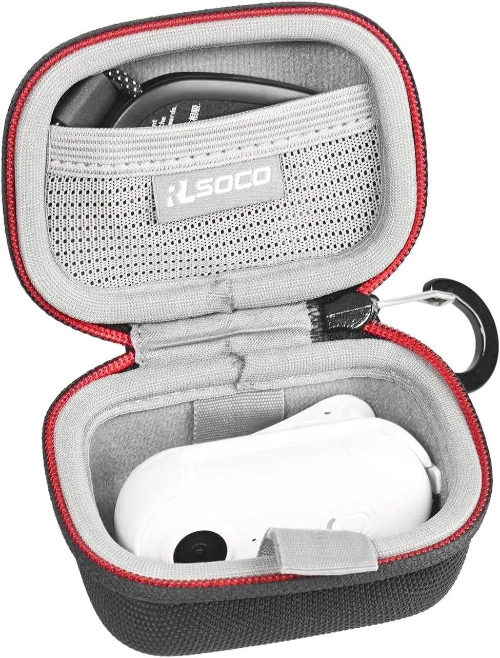 

RLSOCO Hard Case for FHD 1080P Mini Body Camera, Protective Case for Meoilkolnm/BOBLOV W4/Catchallway/SHPTDJTIC/dahocamgo/JANLOV