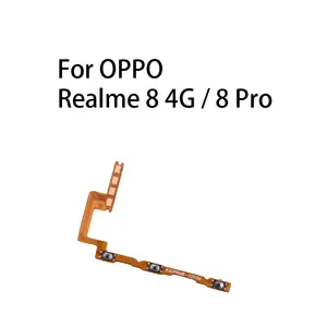 Bilashmart Power ON OFF Mute Switch Control Key Volume Button Flex Cable OPPO Realme 8 4G / Realme 8 Pro