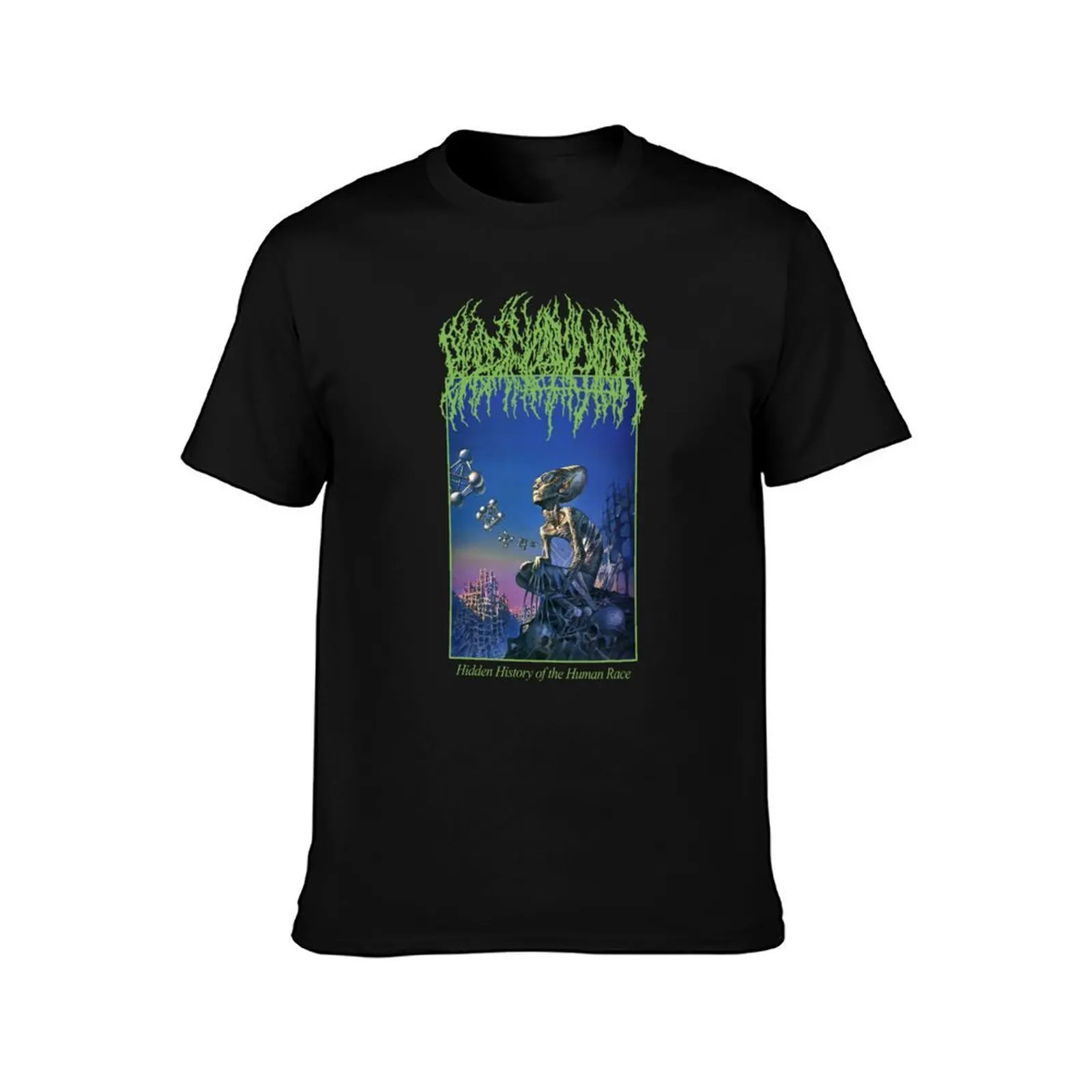 Blood Incantation Hidden History of The Human Race T-Shirt Casual Loose Fit Summer Tee Shirt T-Shirt
