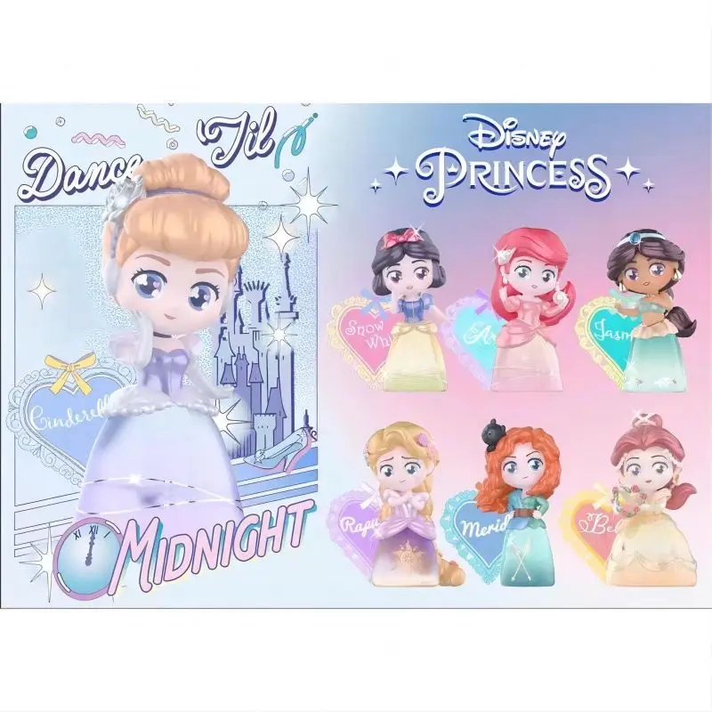 

Disney Dream Princess Blind Box Peripherals, Figures, Cute Dolls, Toys, Desktop Ornaments, Ariel, Snow White, Princess Jasmine