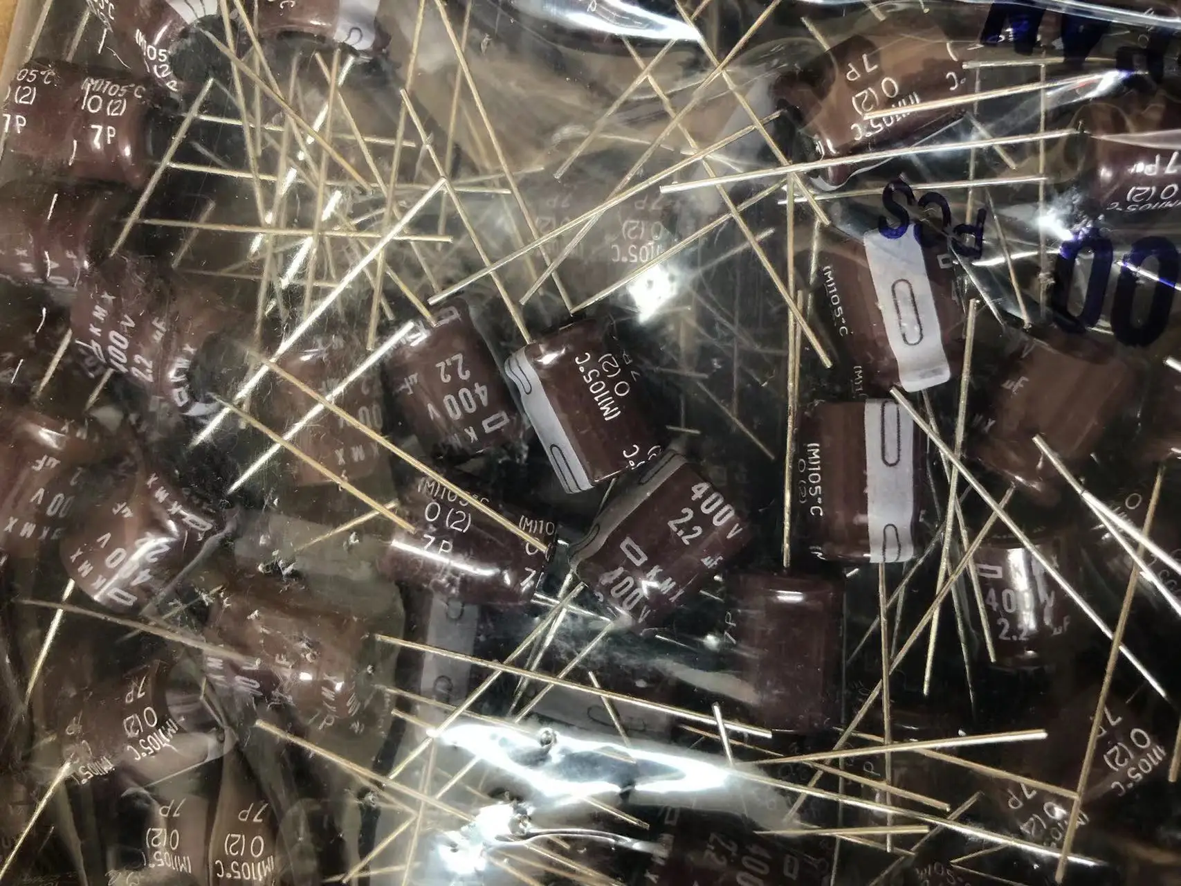 2026 Takefast Japan NIPPON electrolytic capacitor 400V2.2UF 10X12.5 KMX high-frequency low resistance long life 400v 2.2uf