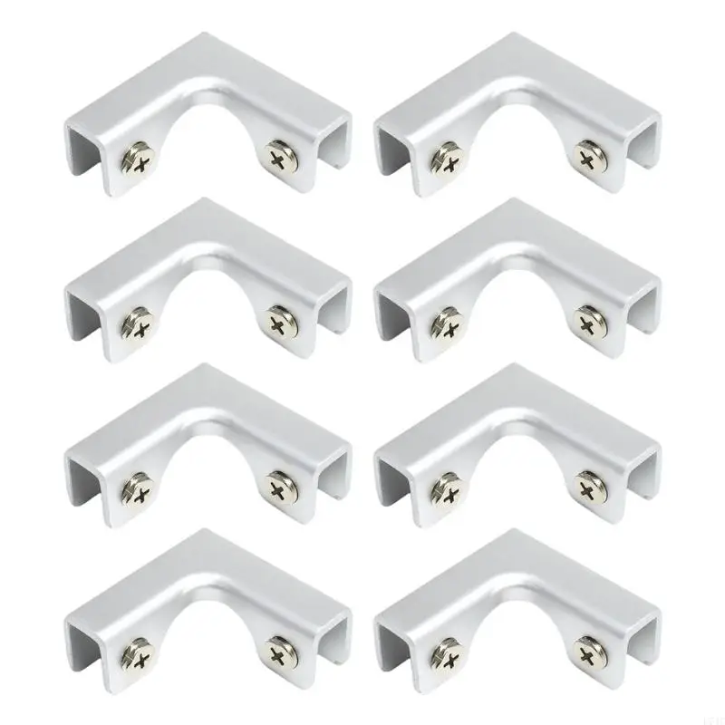 L74C Pack Of 8 Aluminum Tile Connectors Tile Joiners Stable for Simple Installation