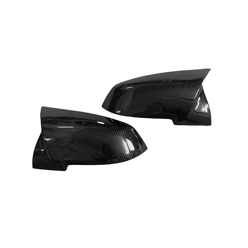 For For BMW 1 Series F20 2011-2018 Carbon fiber horn rearview mirror shell reverse mirror shell carbon shell folding