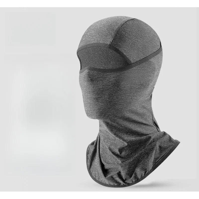 الصيف ركوب القبعات دراجة نارية خوذة بطانة غير التحول الحرير الجليد تنفس يندبروف واقية من الشمس درع الوجه #3