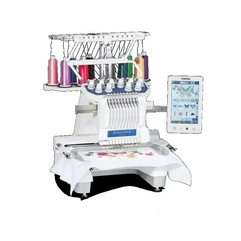 2026for PR1055X 10 Multi Embroidery Machine Industrial Computerized Sewing Equipment for Garment Textile