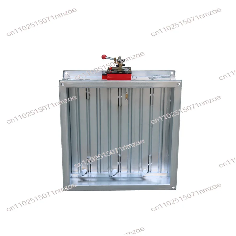 Fire Damper, Electric & Manual Air Volume Control Valve, Multi-blade Normally Open Duct Fire Smoke Damper