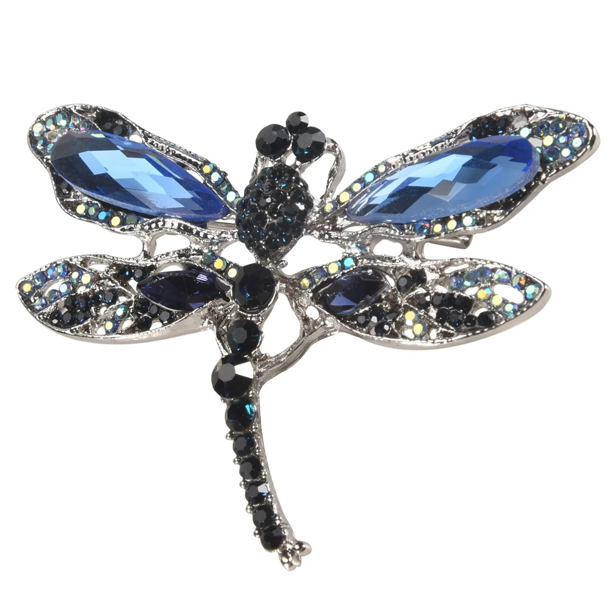 ABQR модные винтажные броши-стрекозы для женщин, большая брошь с насекомыми, булавки для платья, пальто, аксессуары, милые ювелирные изделия, подарки