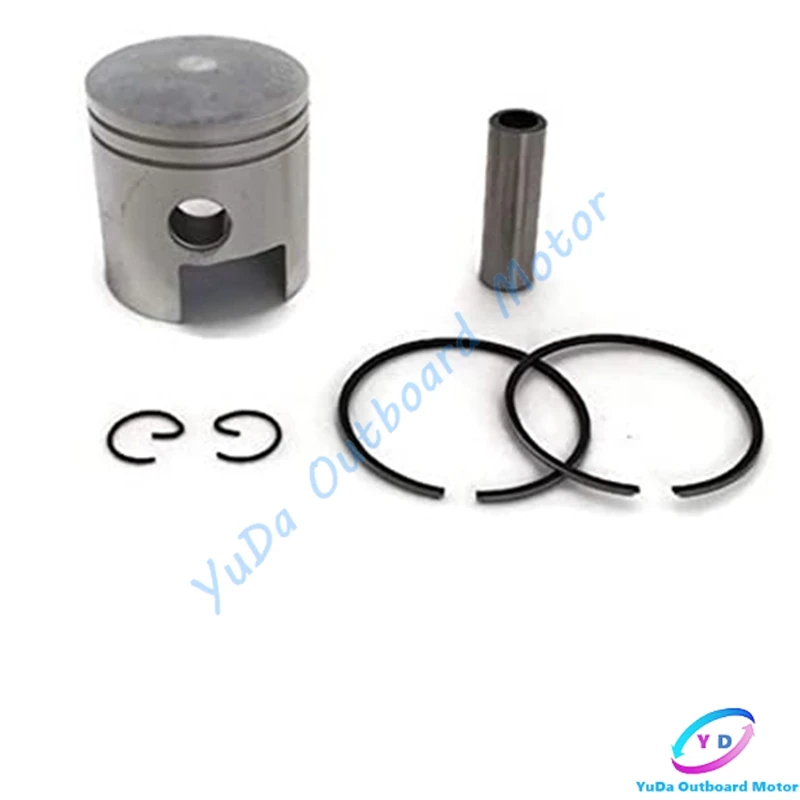 6G0-11631,664-11631 Piston & Piston Ring Set (Std) For Yamaha 20HP 25HP 6G0-11631-00 6G0-11631-00-95/664-11631-01 Diameter 67mm