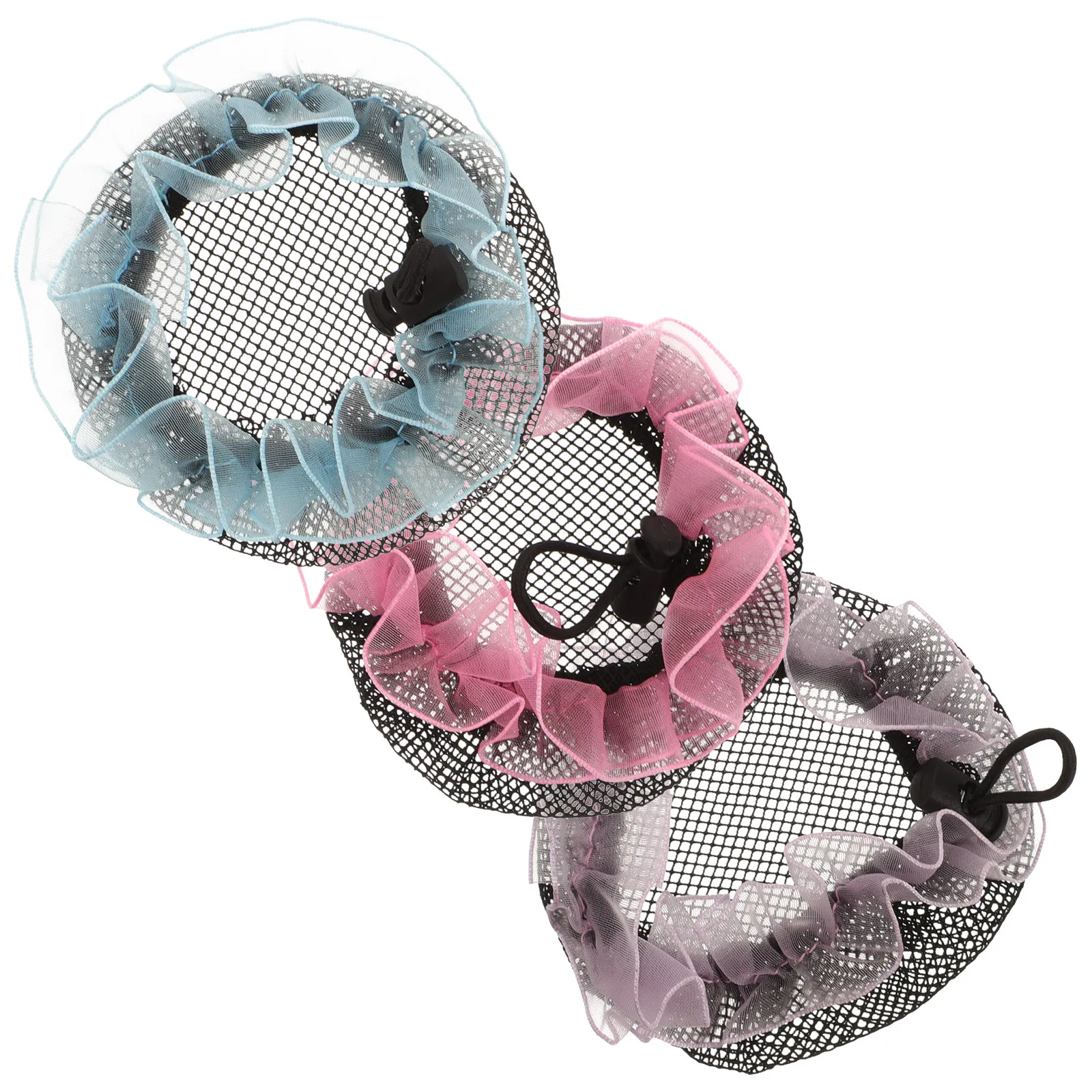Ballet Bun Hair Net Set – Lightweight Soft Hair Accessories for Dance Recitals and Competitions