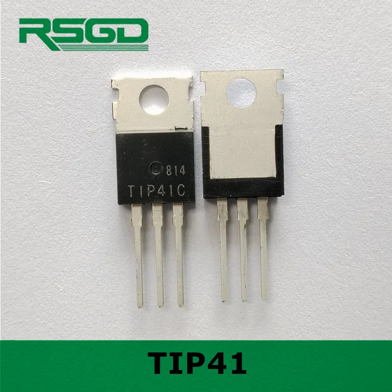 10PCS  TIP41C TIP42C TIP41 TIP42 TRANS PNP TO-220 Integrated Circuit Transistor Audio Amplifier Pairing Tube Original New