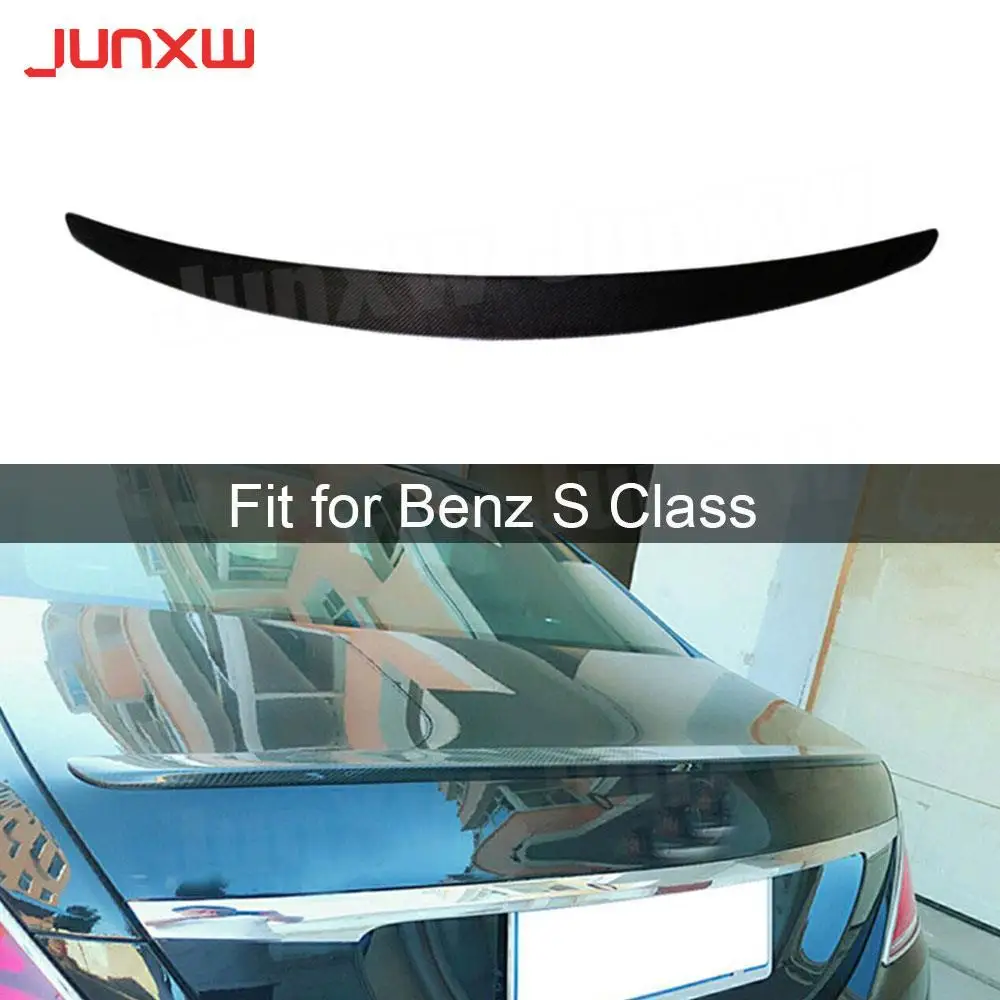 

Carbon Fiber Rear Spoiler Wings for Mercedes Benz S Class W222 4 Door S400 S500 S600 S63 S65 AMG 2014-2017 Car Styling