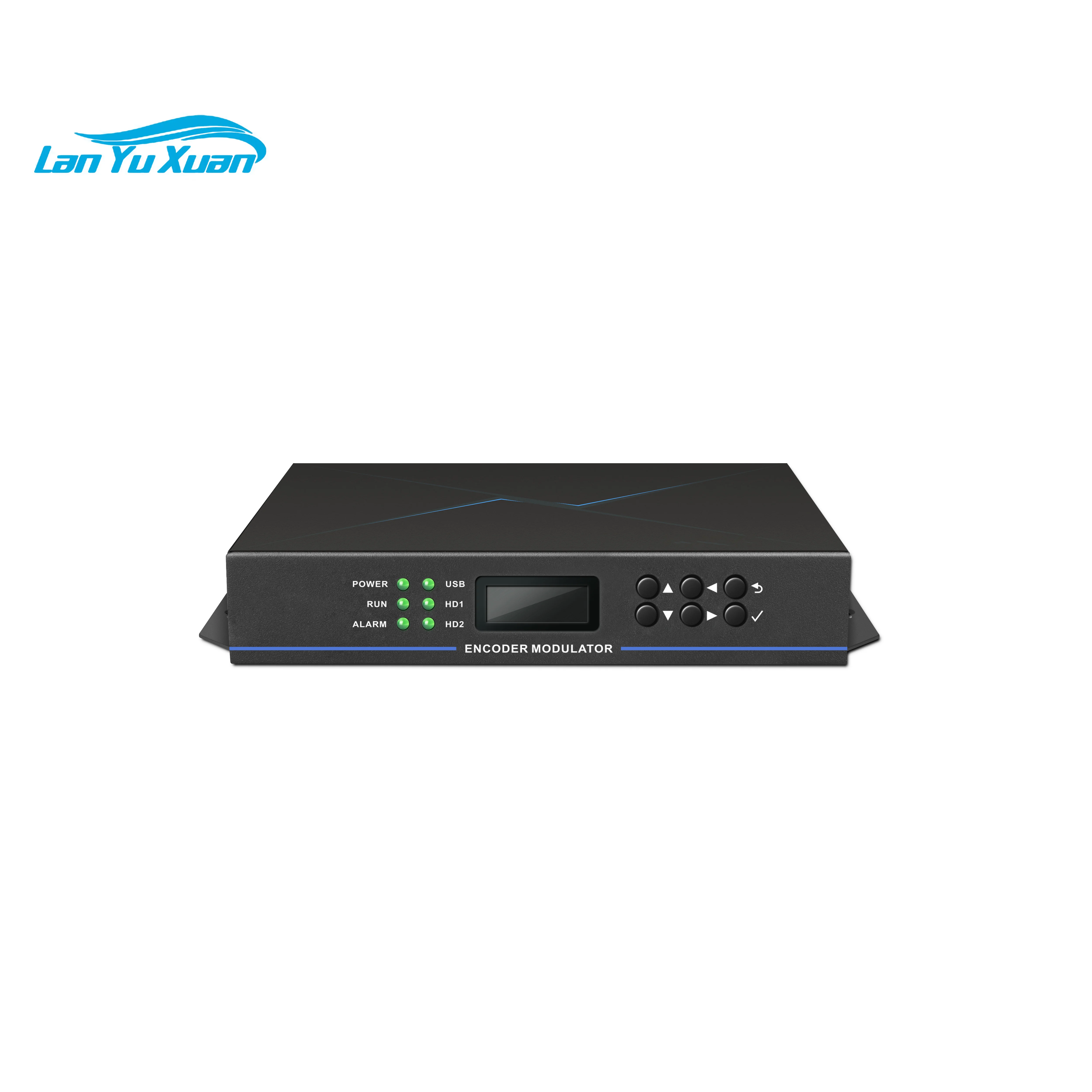 DMB-9591 Two Channel HD to RF Modulator (DVB-T/C,ISDB-T,ATSC,DTMB)  for Digital Front End Device