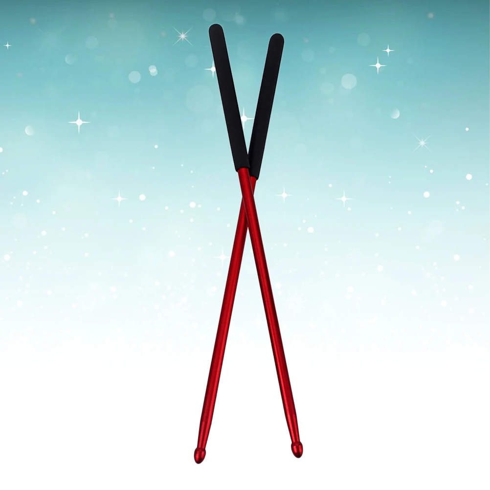 

Metal Drum Stick Beginner Drumming Drumstick for Pad Practice Aluminium Alloy Aldult Advanced Drummer Anti-rust Exercises