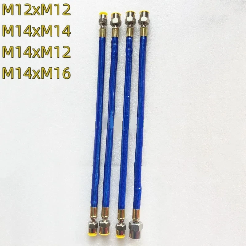 

400 мм 2500 бар, трубка высокого давления для дизельного масла, стандартная рейка, испытательный стенд для топлива, запасная часть трубы для подачи масла