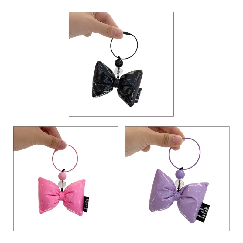 Phone Charm Trendy Keychain Leather Material Bag Charm Perfect Gift for Woman