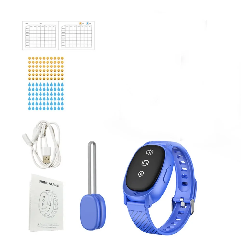 Wireless Bedwetting Alarm Portable Wearable Urine Moisture Alarm Anti loss Hand Worn Vibrating Reminder Device Baby