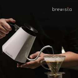 0.8L Brewista Artisan Variable X Series portable Temperature Digital Kettle 220V smart Gooseneck Kettle pour over hand brew pot