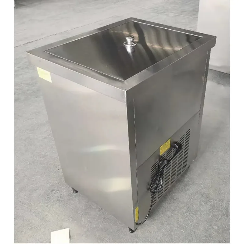 Small wooden popsicle making machine 304 stainless steel one-click operation, with motor, for lollipop entrepreneurship