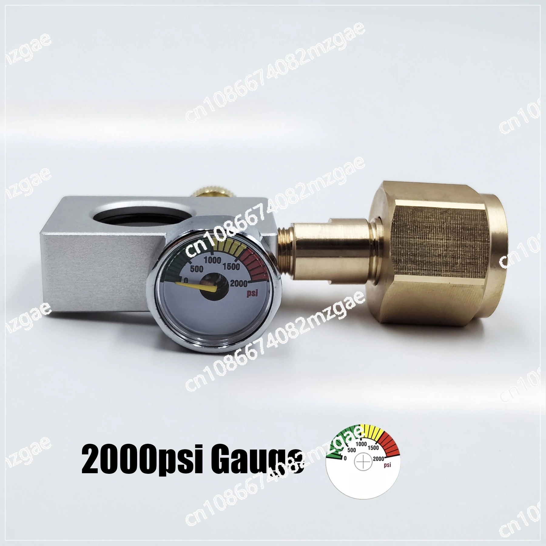 Soda machine accessories Soda cylinder inflation valve thread W21.8-14 CGA320 G3/4