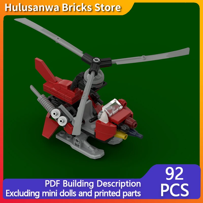 

Popular Games 40K Model Building Moc Bricks Combat Helicopter Collection Technology Blocks Gift Modular Christmas Toys DIY Sets