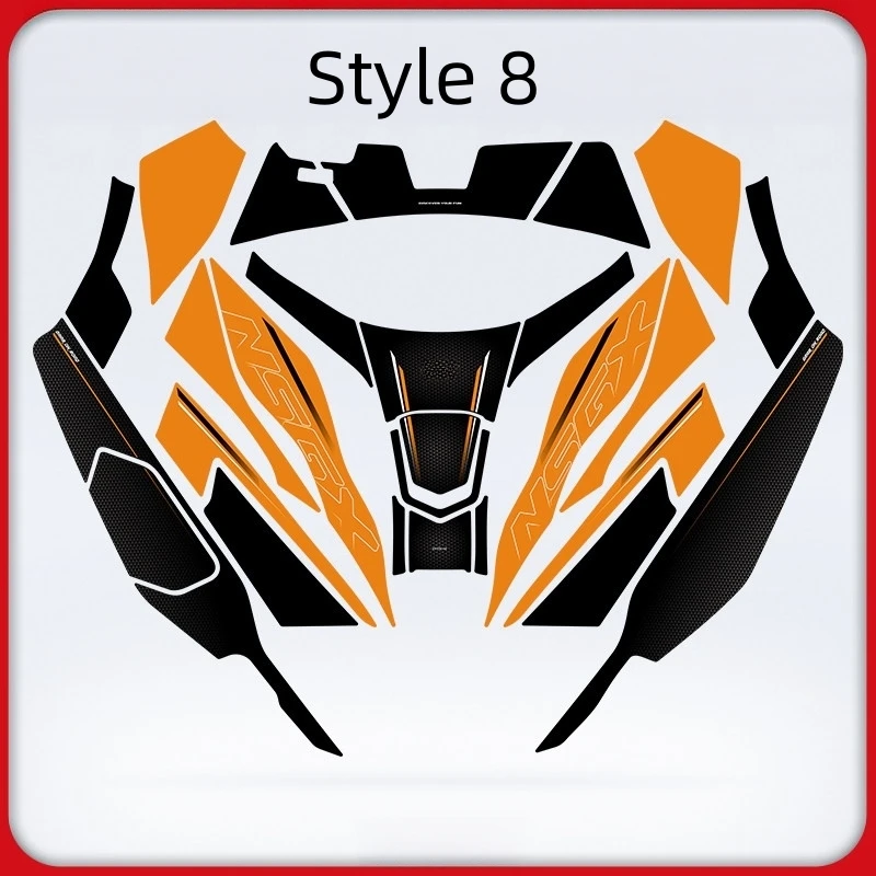 For Honda NS150GX 2025‑2026 Body Protection Decal Set Anti‑Scratch Peel & Stick No Residue Fuel Tank Sticker Mod Accessories