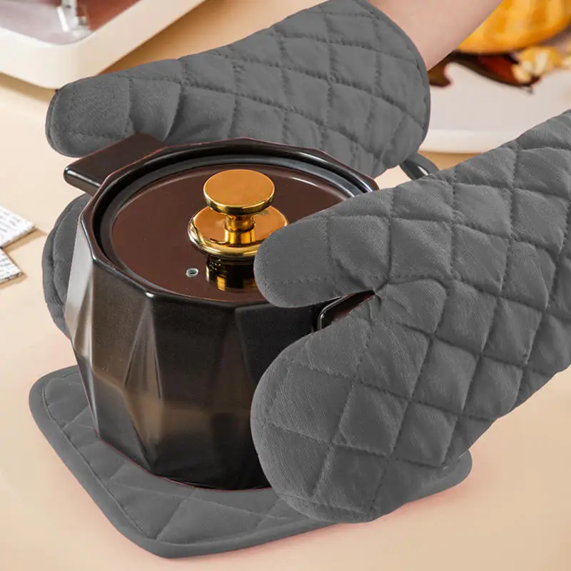 1/2Pcs Oven Mitts K… - image