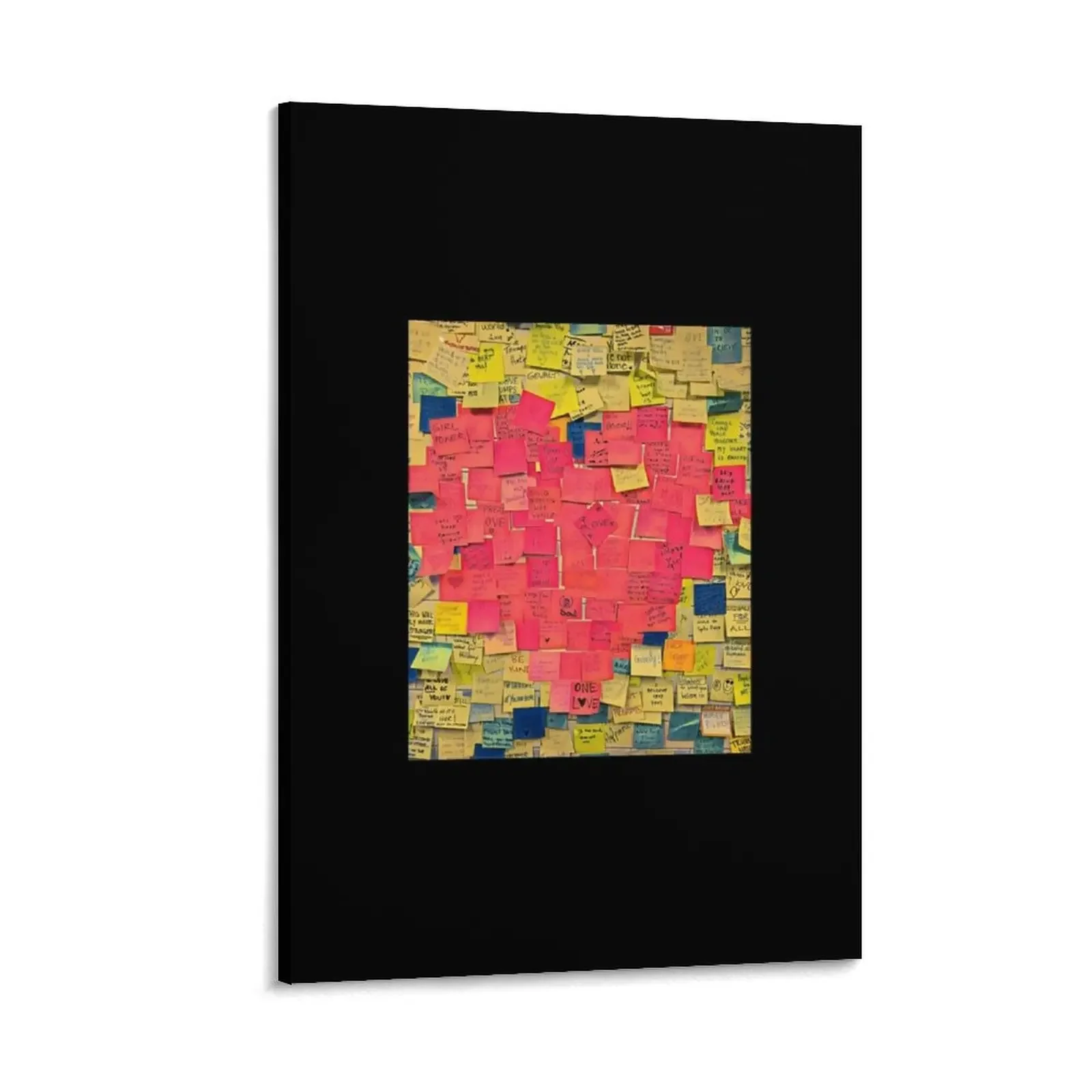 

Humans Heart Canvas Painting accessories for home decor room decorations for girls painting japanese room decor