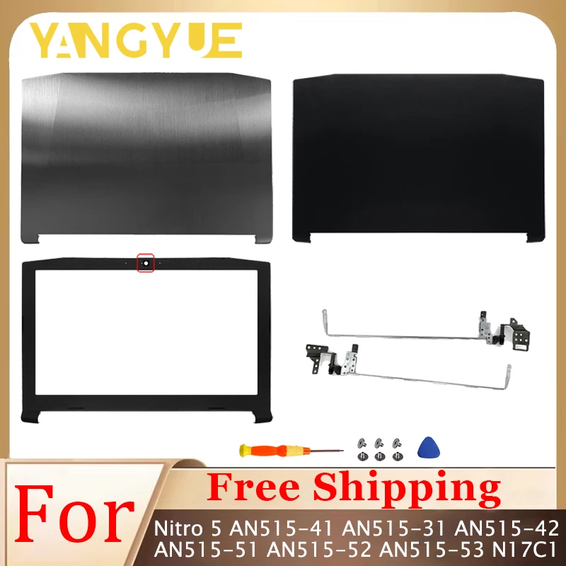 

New Case For Nitro 5 AN515-41 AN515-31 AN515-42 AN515-51 AN515-52 AN515-53 N17C1 Laptop LCD Back Cover Front Bezel Hinges