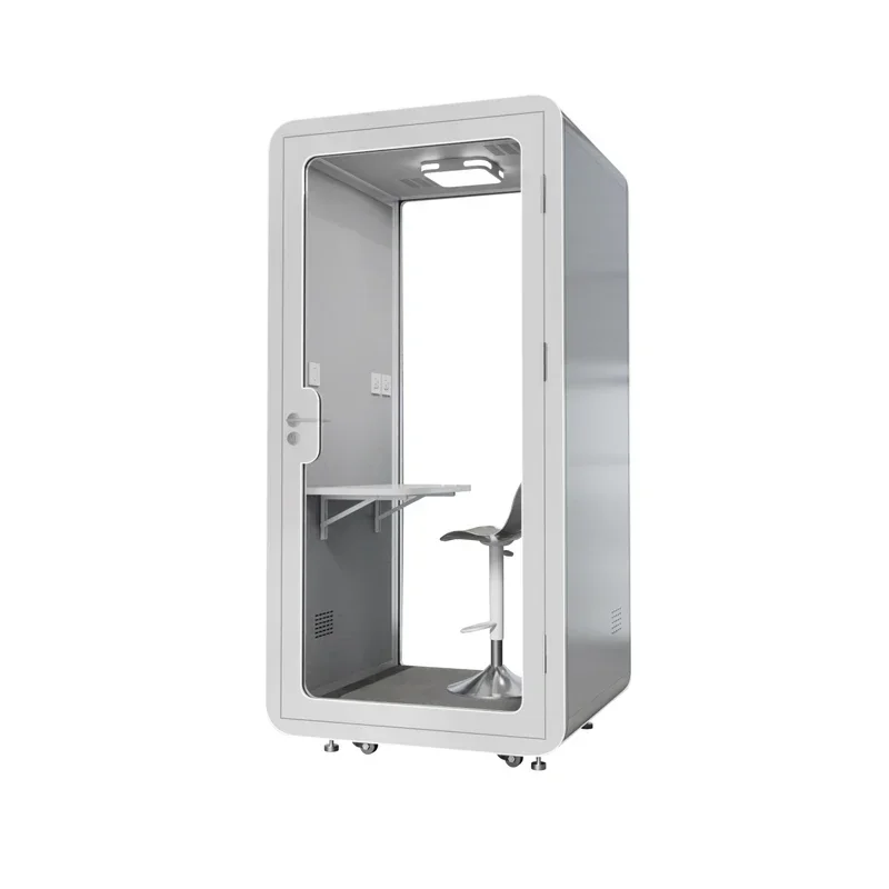 Mobile soundproof room, home office phone booth, live stream, recording studio, soundproof room, piano room, silent cabin