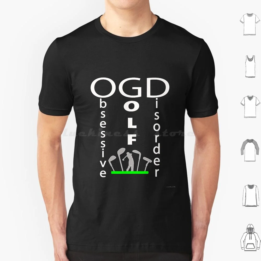 Hilarious Golf Gift Design Ogd Obessive Golf Disorder T Shirt Big Size 100% Cotton Boys Golf Christian Golf Cute Golf Funny