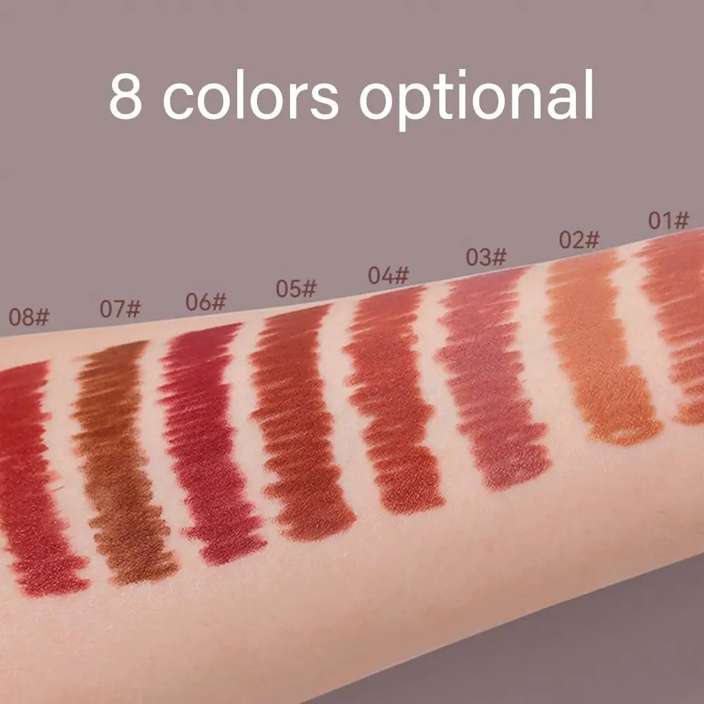 

Waterproof Matte Lipliner Velvet Matte Lipliner Pencil Natural Outline Lip Contour Line Non-stick cups Matte Lipstick Pencils