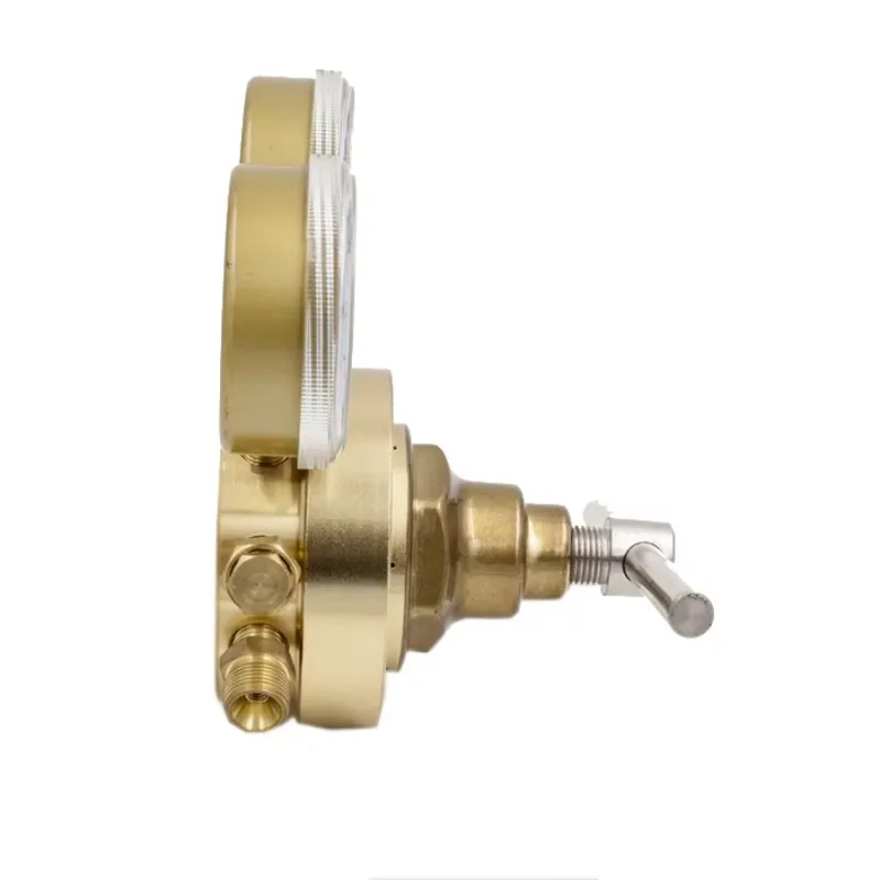 DEM CR0900 Heavy Duty High Pressure  Oxygen  Nitrogen Brass Gas Pressure Regulator