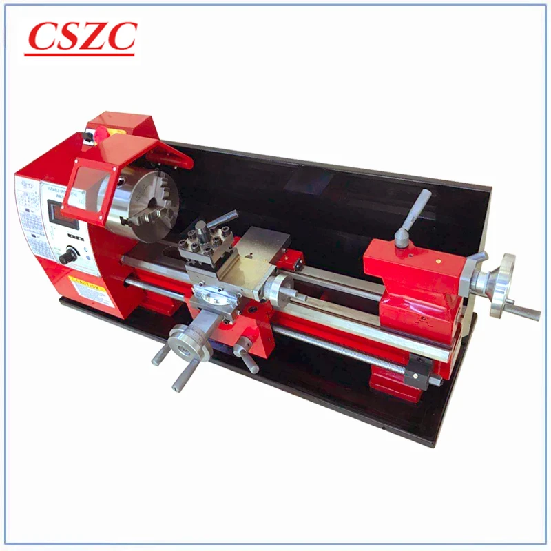 

NEW 1PCS 1100W Brushless Motor WM 210v400 Mini Lathe 38mm Spindle Hole 125mm Chuck Lathe Metal CNC Milling Machine