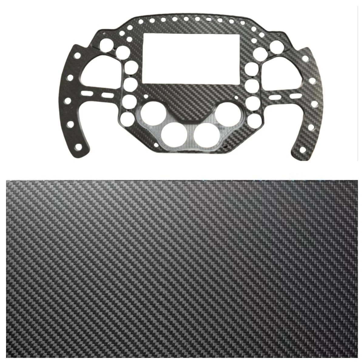 Carbon Fiber Sheet Carbon Fiber Plate Process CNC Cutting Machining Engrave RC Robot Parts Car Steering Wheel Drone Arm Frame