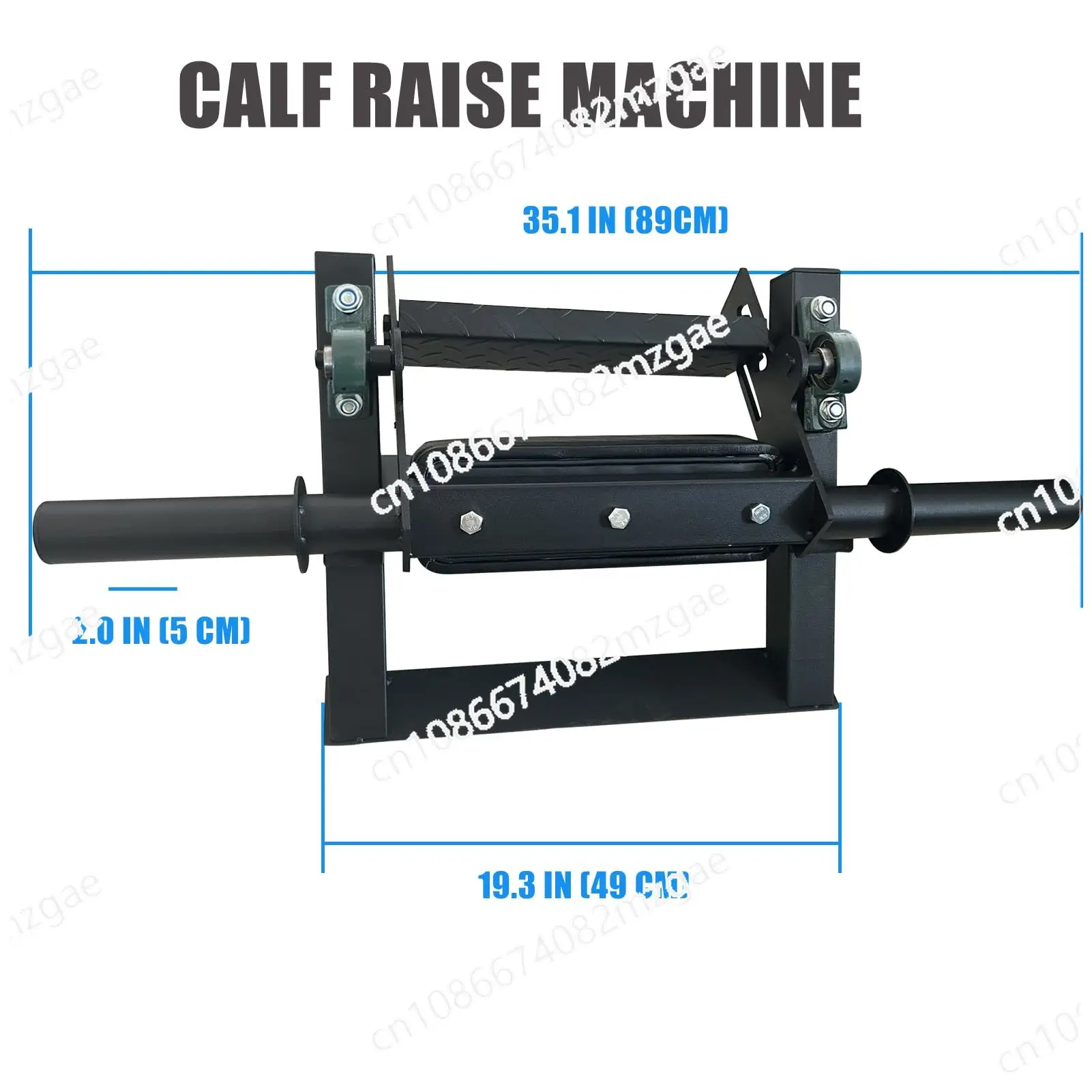 Adjustable Tibia Dorsi Calf Machine, Calf Raise Machine for Calf Stretching, Tibialis Trainer, Strength Training Leg Machines