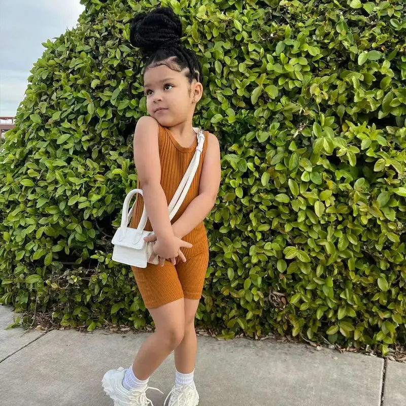 Girl Jumpsuits Summer Clothes 2023 Toddler Sleeveless Romper For Children\'s Girl Casual Clothing Baby Girls Overalls Playsuits