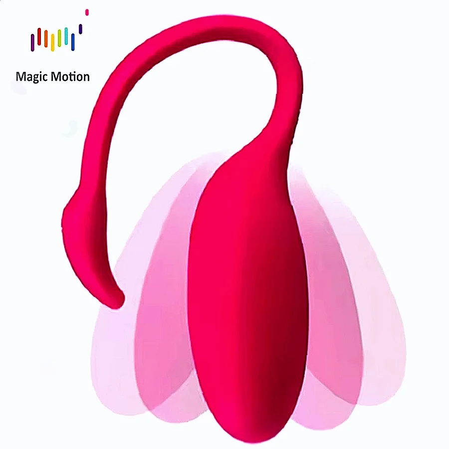 Magic Motion APP Wireless Remote Control Flamingo Vibrating Egg Bluetooth Vagina Ball Vibrator Masturbator Sex Toy For Women
