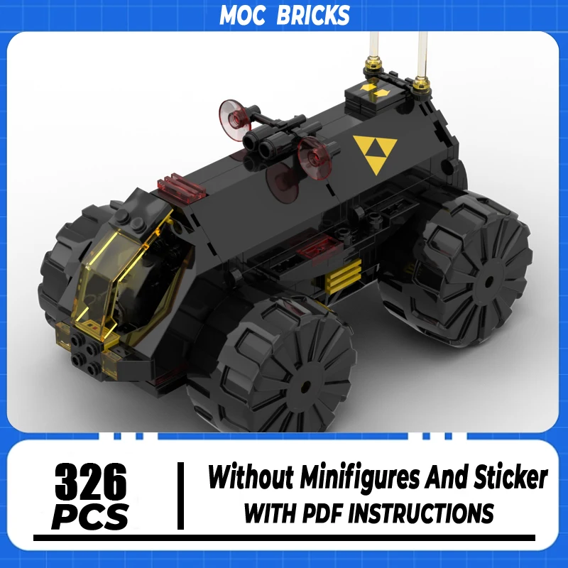

Armed Vehicles Moc Building Blocks Haevy Energy Transporter Bricks Model DIY Assembly Construction Toy Holiday Birthday Gifts