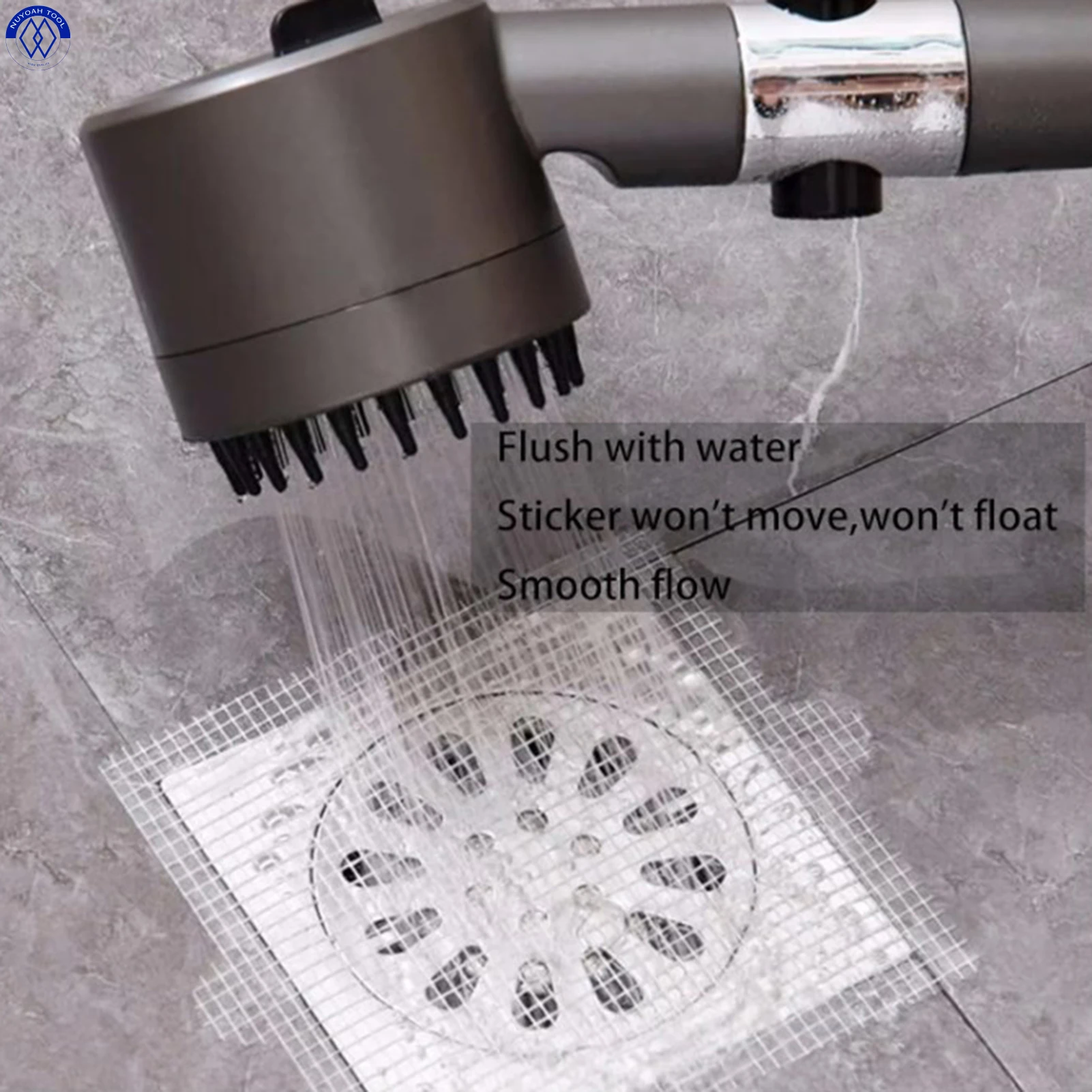 Disposable Drain Mesh Cover Easy to Remove Household Drain Stopper Cover for Bathroom Laundry Bathtub