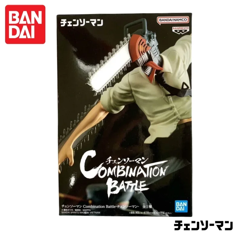 In Stock Bandai Original Banpresto Combination Battle Chainsaw Man Kantana Man Denji Model Doll Brand New Boxed Action Figure